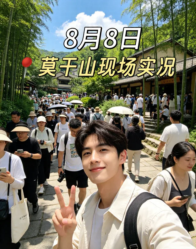 8月8日莫干山实况