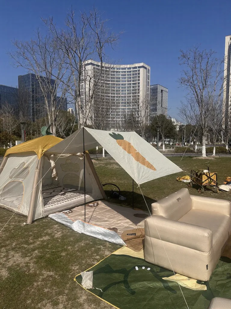 太仓露营天花板!过年躺草坪太舒服☀️ 图片 2