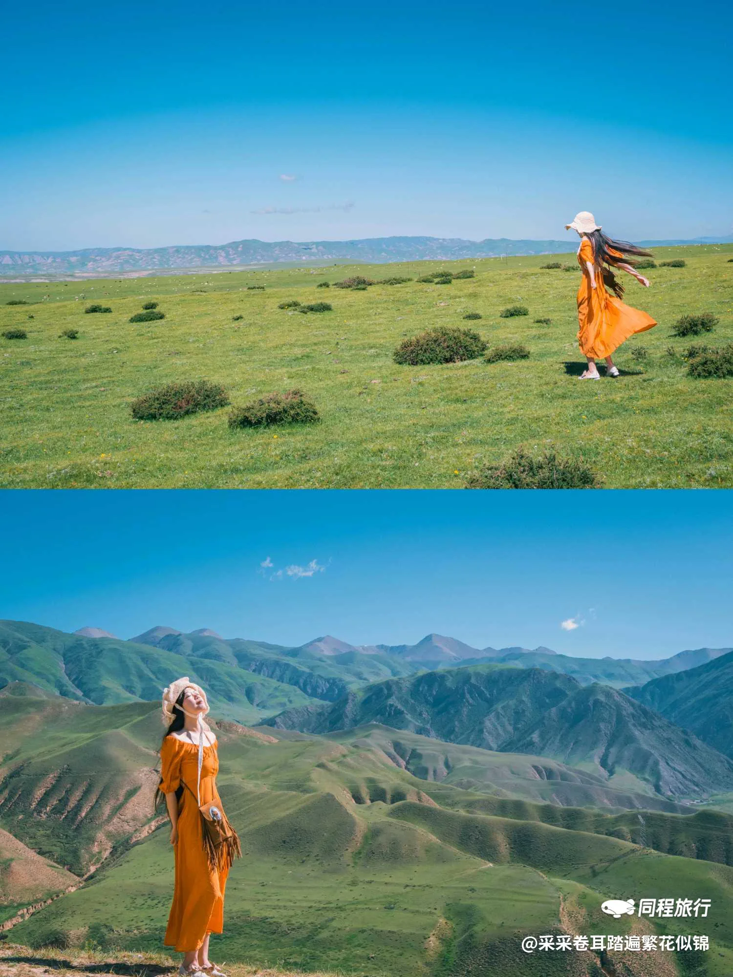 如果你自驾路过,请为贵德这座云端草原停车 图片 2